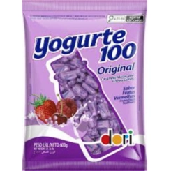 BALA YOGURTE FRUTAS VERMELHAS - 600G