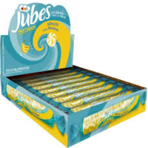 JUBES 48G FRUIT SNACKS HIP BANANA