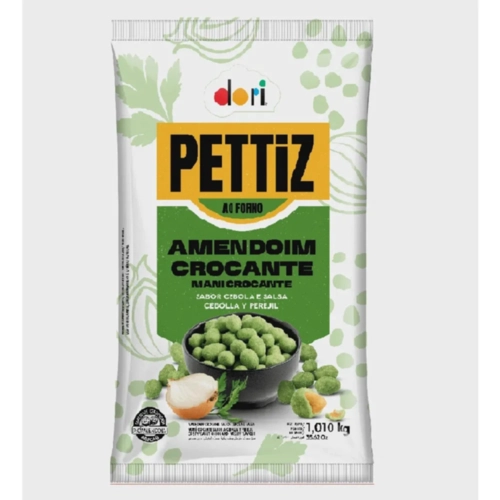 AMENDOIM CROCANTE CEBOLA E SALSA 1.01KG