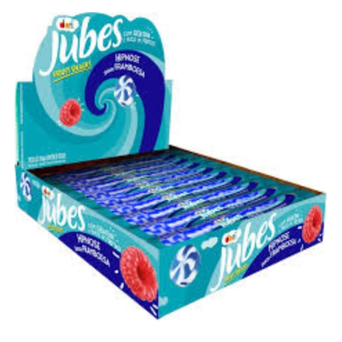 JUBES 48G FRUIT SNACKS HIP FRAMBOESA
