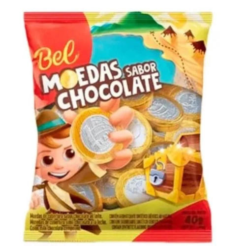 BEL MOEDAS CHOCOLATE 40G