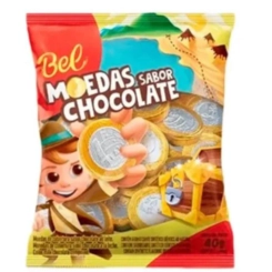 BEL MOEDAS CHOCOLATE 40G