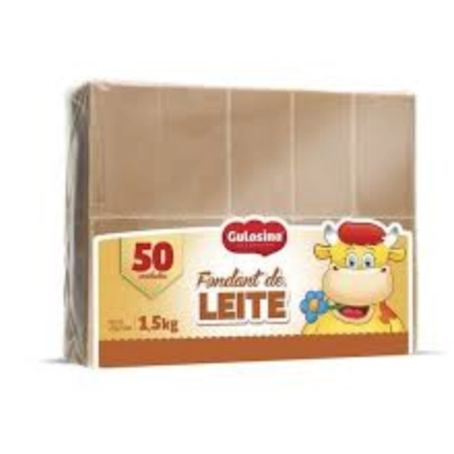GULOSINA 1.5KG FONDANT DE LEITE.
