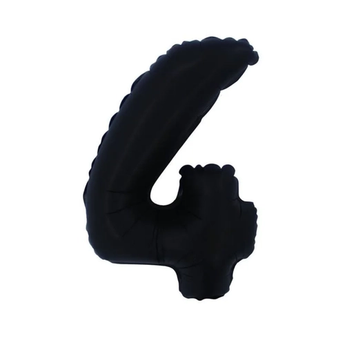 BALÃO Nº 16 PRETO FOSCO NUMERO 4