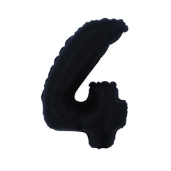BALÃO Nº 16 PRETO FOSCO NUMERO 4