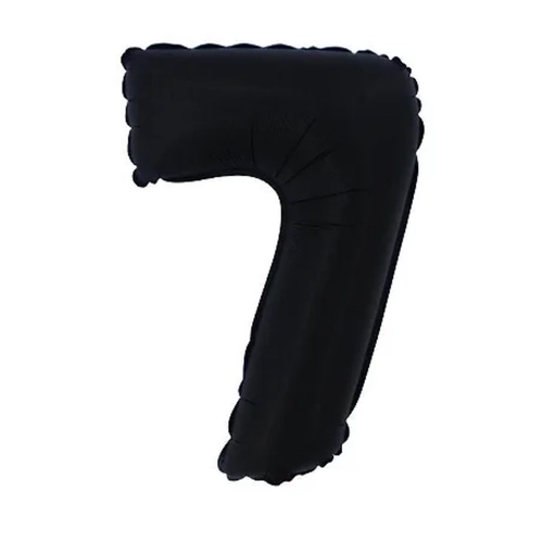 BALÃO Nº 16 PRETO FOSCO NUMERO 7