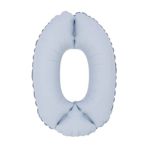 BALÃO Nº16 BRANCO FOSCO NUMERO 0