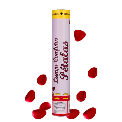 LANÇA CONFETES 30CM PETALAS
