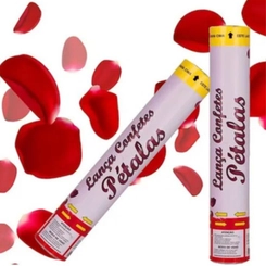 LANÇA CONFETES 30CM PETALAS