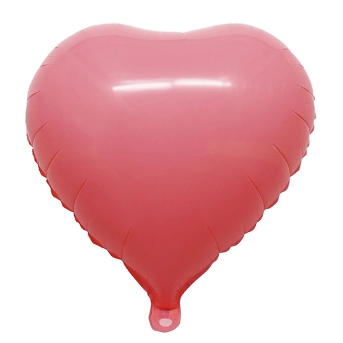 BALÃO Nº18 CORAÇÃO ROSA BEBE