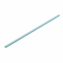 CANUDO DE PAPEL LISO AZUL BEBE - 12UN