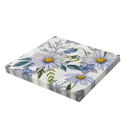GUARDANAPO FOLHA DUPLA 32X32  FLOR LILAS