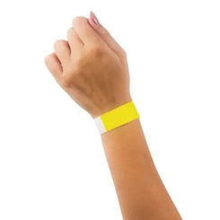 PULSEIRA PARA EVENTOS AMARELO NEON - 40UN