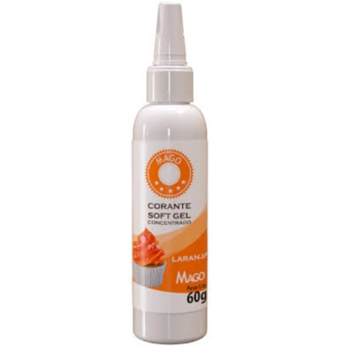 CORANTE SOFTGEL LARANJA 60G.