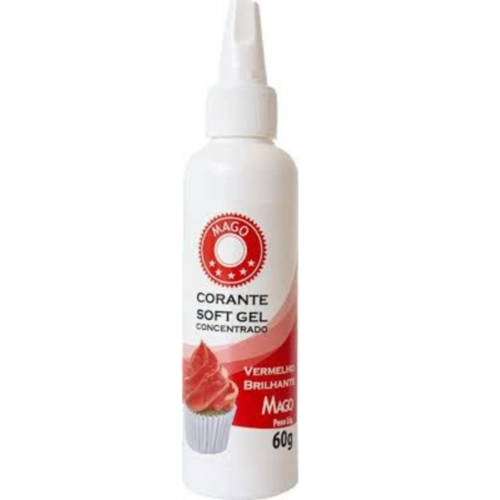 CANETA GEL VERMELHO 60G.