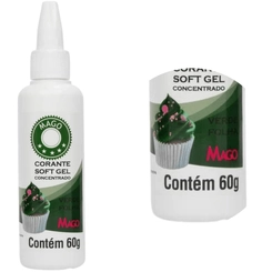 CORANTE SOFTGEL VERDE FOLHA 60G.