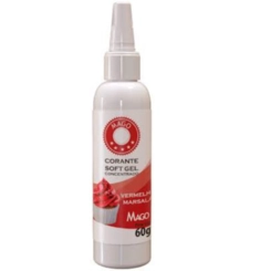 CORANTE SOFTGEL VERMELHO MARSALA 60G.