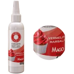 CORANTE SOFTGEL VERMELHO MARSALA 60G.