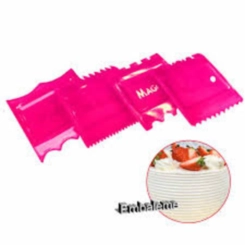 JOGO DE MINI RASPADORES ROSA C/4.