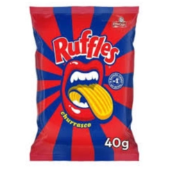 BATATA RUFFLES CHURRASCO 40G.