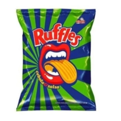 BATATA RUFFLES CEBOLA E SALSA 167G.