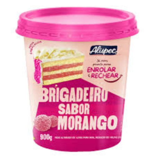 RECHEIO DOCE SABOR MORANGO 950G.