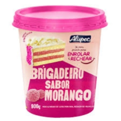 RECHEIO DOCE SABOR MORANGO 950G.