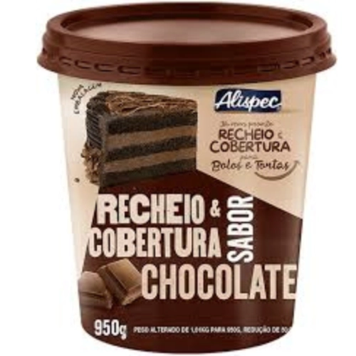 RECHEIO E COBERTURA DE CHOCO 950G.