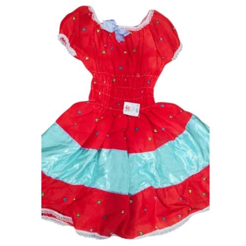 VESTIDO CAIPIRA ADULTO JUNINA