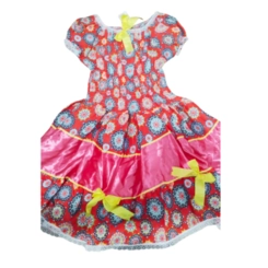 VESTIDO CAIPIRA ADULTO JUNINA