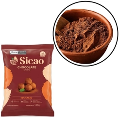 CHOCOLATE PÓ 50% SICAO 1,01KG