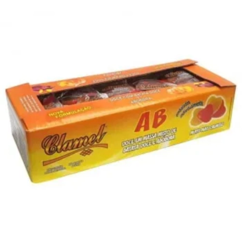 DOCE DE ABOBORA E BATATA CLAMEL EMBRULHADO - 50UN