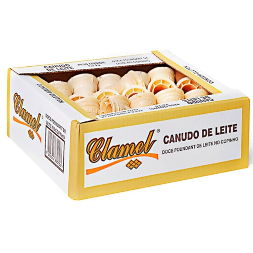 CANUDO DOCE DE LEITE CLAMEL - 50UN