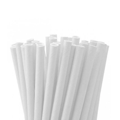 CANUDO DE PAPEL LISO BRANCO