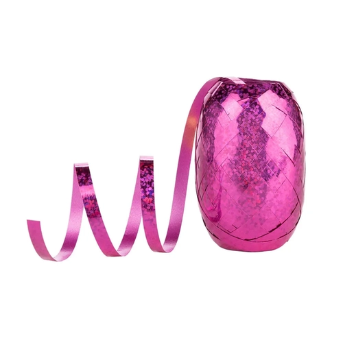 FITILHO HOLOGRAFICO ROSA 5MM X 20M