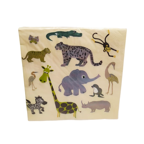 GUARDANAPO SAFARI 32X32