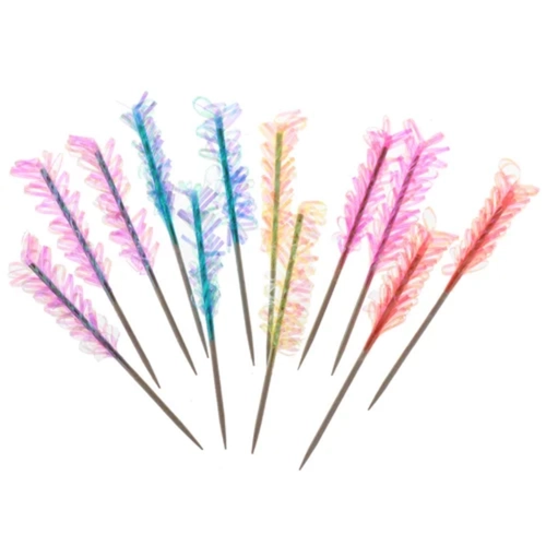 PALITO DECORATIVO COLORIDO 10CM