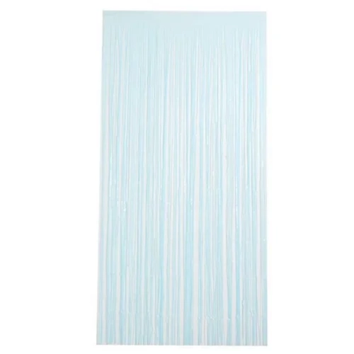 CORTINA METALIZADA CANDY COLOR AZUL