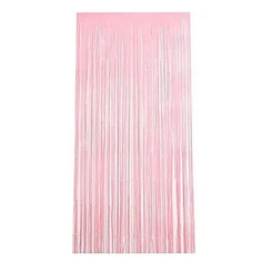 CORTINA METALIZADA CANDY COLOR ROSA