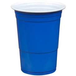COPO PLASTICO AZUL 480ML