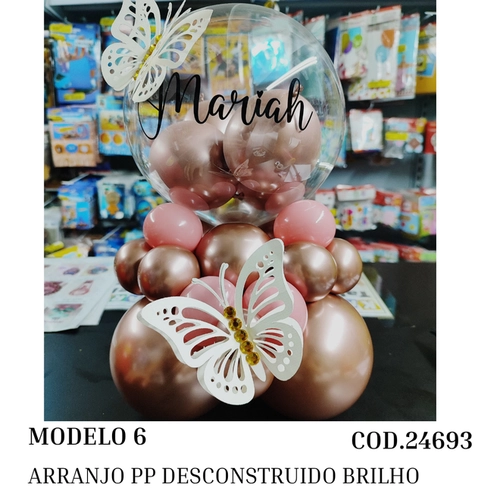 ARRANJO PP DESCONSTRUIDO COM BRILHO