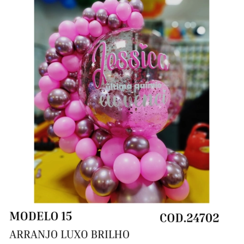 ARRANJO LUXO COM BRILHO