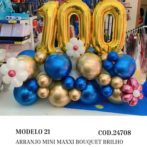 ARRANJO MINI MAXXI BOUQUET COM BRILHO