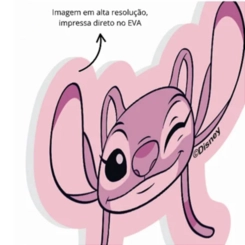 PALITO DECORAÇÃO STITCH  ROSA