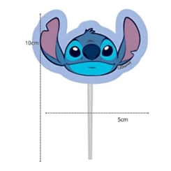 PALITO DECORAÇÃO STITCH  ROSA