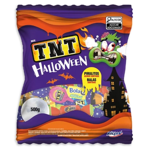 BALA E PIRULIO MIX TNT HALLOWEEN - 500 G