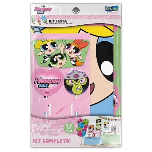 KIT FESTA MENINAS SUPER PODEROSAS