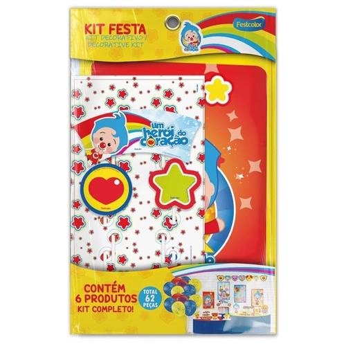 KIT FESTA UM HEROI DO CORAÇÃO
