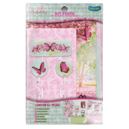 KIT FESTA JARDIM DAS BORBOLETAS