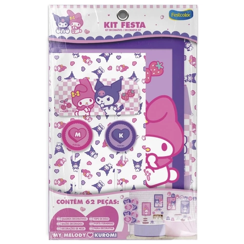 KIT FESTA MY MELODY E KUROMI